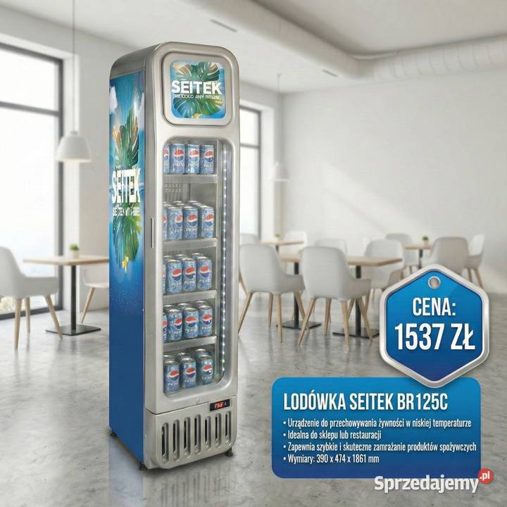 Lodówka Seitek BR125C Wrocław