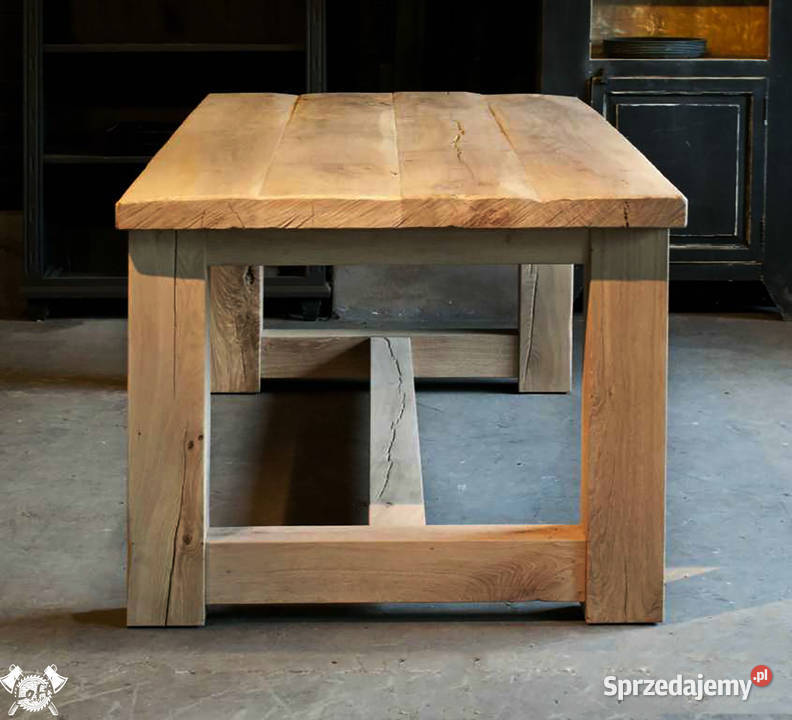 Stół drewniany industrialny MONTANA 180100