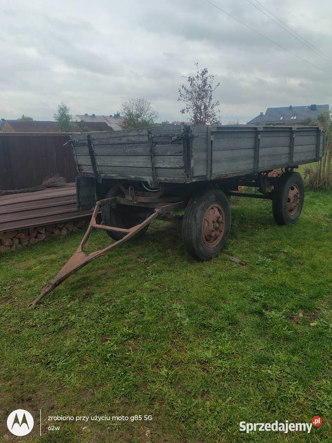 Przyczepa rolnicza 35t uszkodzony Krzyżowa Dolina