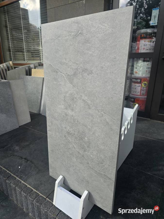 PŁYTKA GRES PIZARRA DARK GREY MAT 60x120 2 GATII Płytki ścienne Opoczno sprzedam