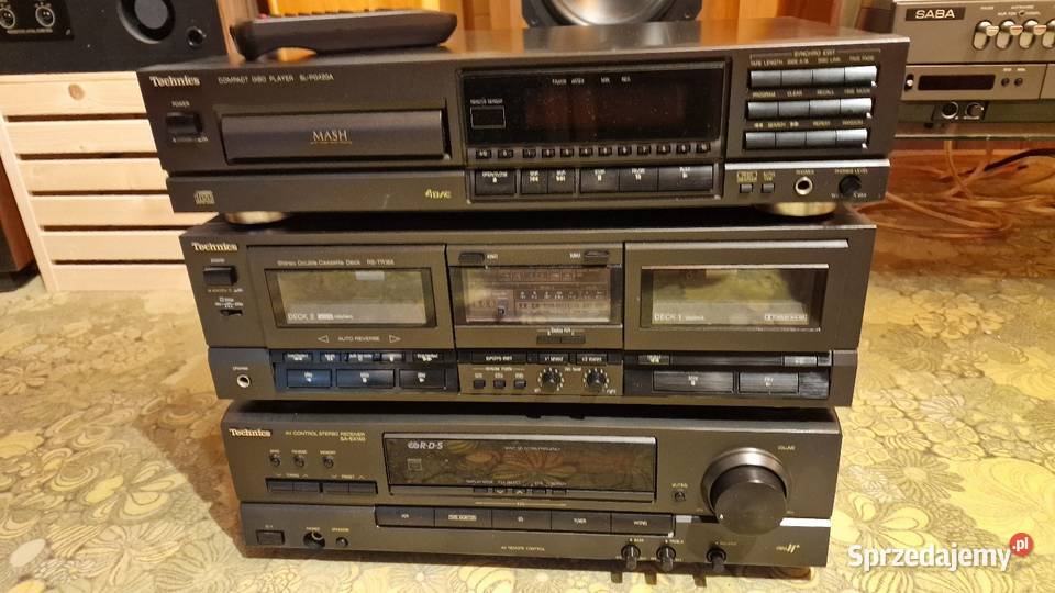 Technics Odtwarzacz CD Magnetofon Amplituner Świątniki Dolne