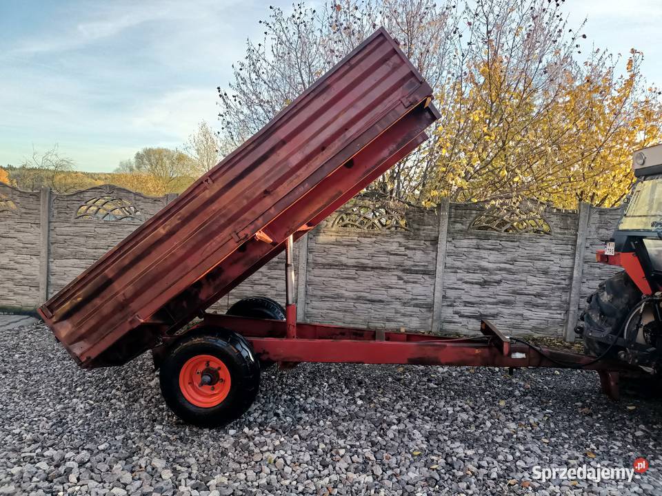 Przyczepa wywrotka nieuszkodzony Bartoszowiny