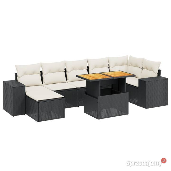 vidaXL 8cz zestaw wypoczynkowy do ogrodu z Warszawa