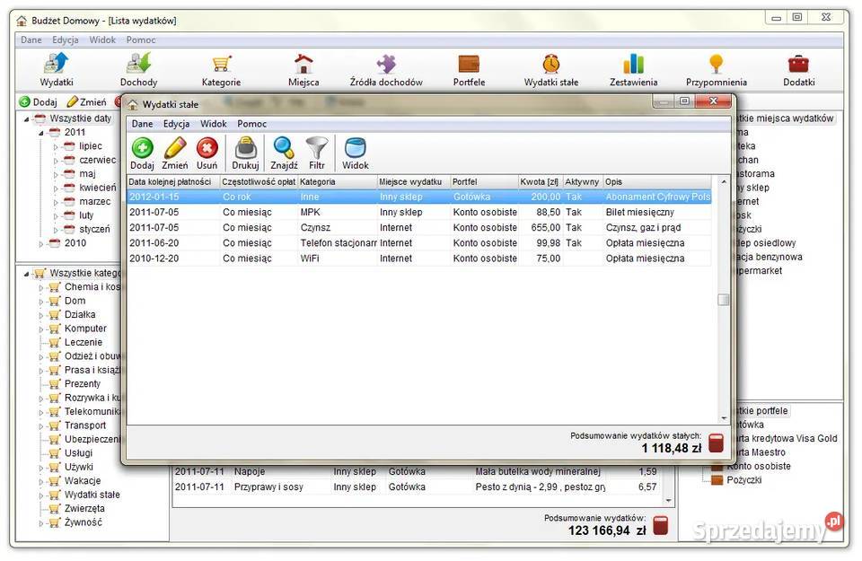Budżet Domowy program do zarządzania budżetem Łódź sprzedam