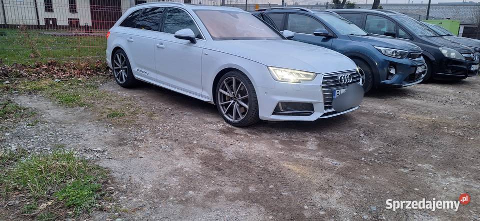 Audi A4b9 Quattro 30 tdi 2016r BOGATE wyjatkowe Rok produkcji 2016 Audi Łomża