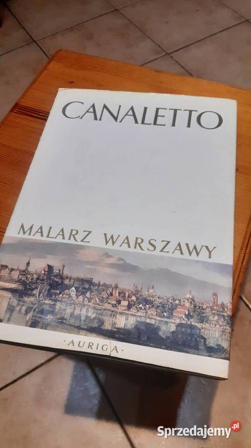 Książka Canaletto Malarz Warszawy Książki i Podręczniki