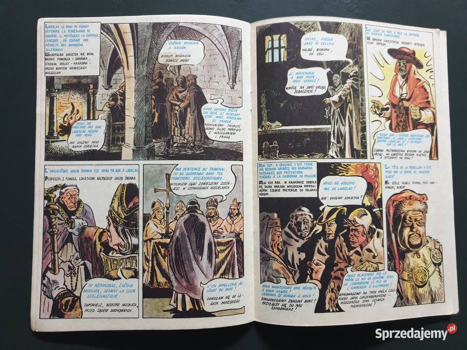 Władysław Łokietek Ladislas le Bref komiks Komiksy Gdynia