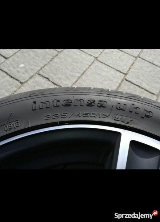 Alufelgi DXS 17 z oponami Sava 225x45 osobowe Chrzanów