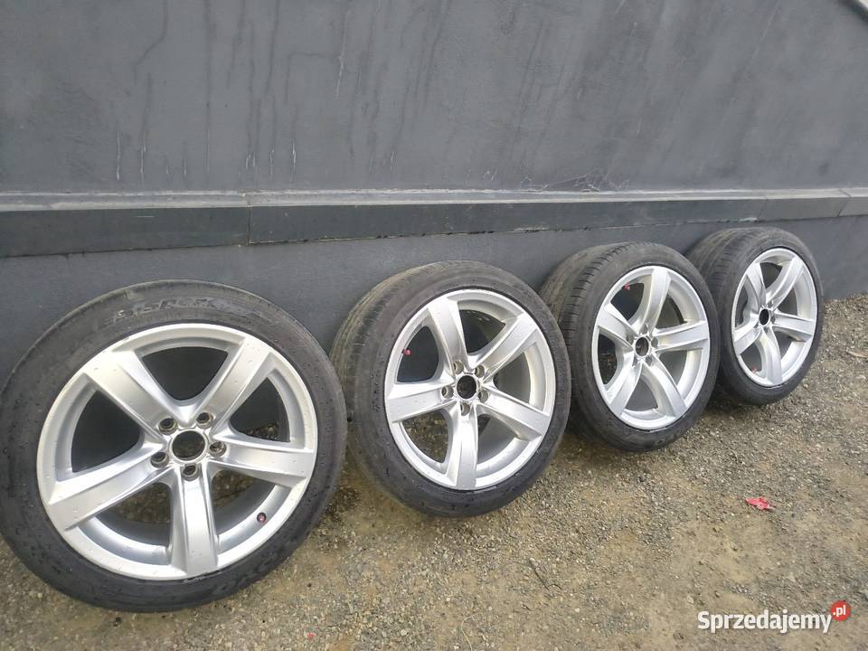 Felgi audi A5 18 5x112 piasta 666 nowe opony małopolskie