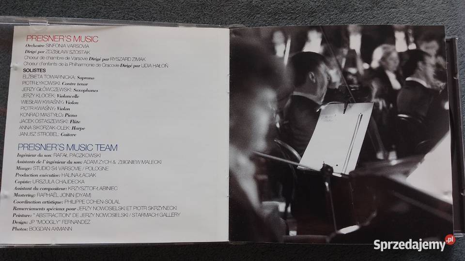 Zbigniew Preisner Preisners Music CD Płyty i kasety Olsztyn