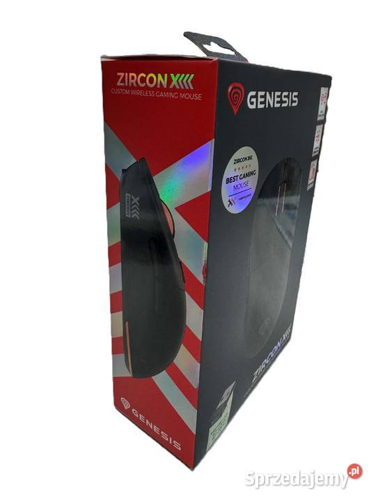 Mysz gamingowa Genesis Zircon XIII Czarna USB 24 Klawiatury i myszy warmińsko-mazurskie sprzedam
