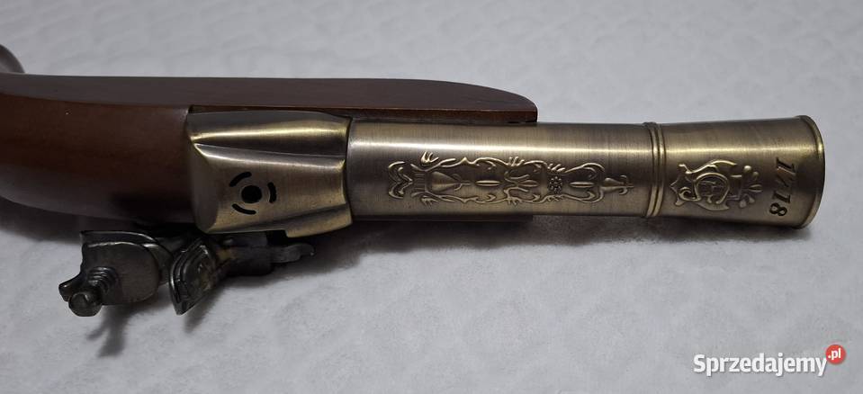 Replika pistolet czarnoprochowy 1718 32 Kolekcje Pozostałe śląskie Czeladź sprzedam