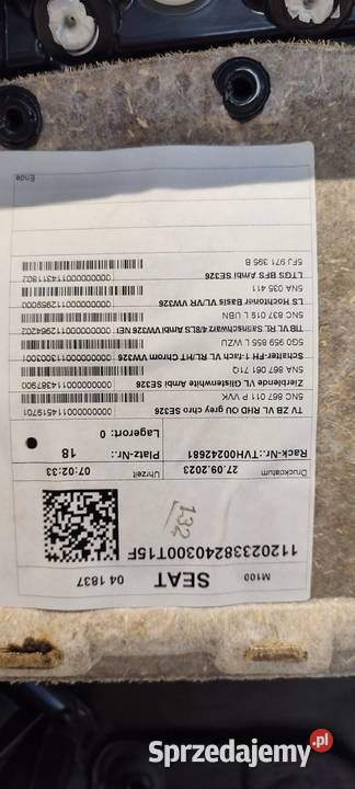 SEAT TARRACO VW TIGUAN II BOCZEK DRZWI LEWY