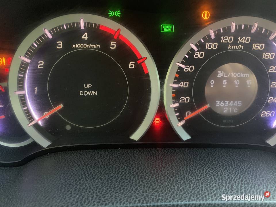Honda Accord 22iDTEC BEZ KOROZJI ogranicznik prędkości dolnośląskie Kłodzko