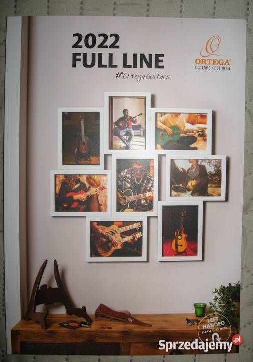 Ortega zestaw katalogów gitar Kępice