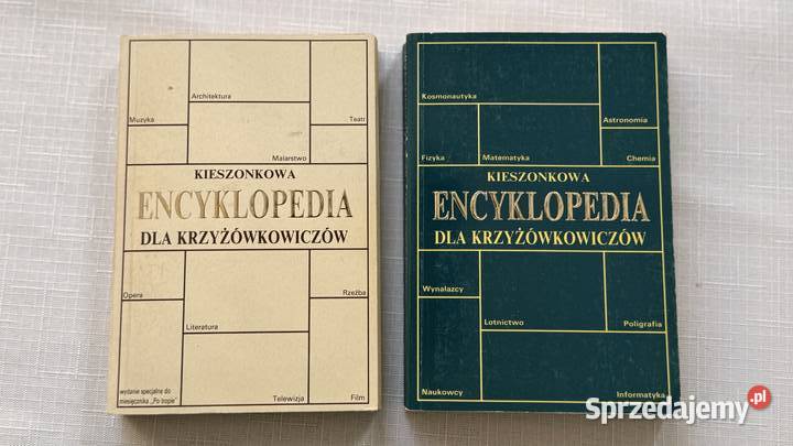 2 mini Encyklopedie kieszonkowe krzyzowkowiczow Lublin