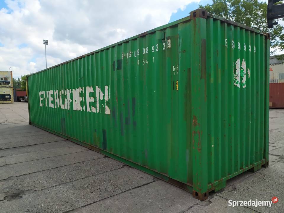 Kontener morski 12 metrowy 40 HC sprzedam Olsztyn