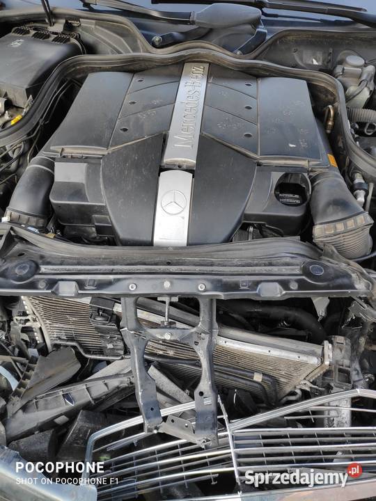 Mercedes W211 uszkodzony 177KM Wąbrzeźno sprzedam