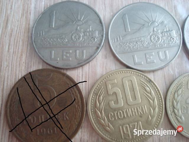 Monety Bułgaria kujawsko-pomorskie Bądkowo