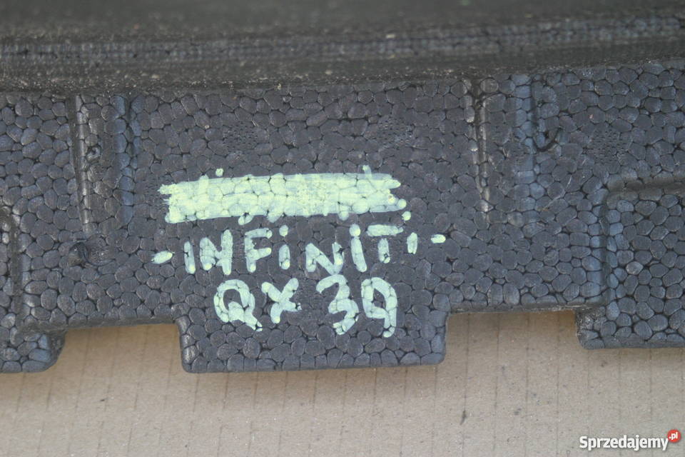 INFINITI QX30 PIANKA ABSORBER ZDERZAKA PRZÓD Części Bieleń