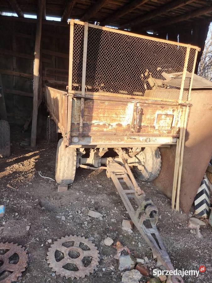 Rozrzutnik obornika taśmowy 2 osiowy nieuszkodzony dolnośląskie Goczałków