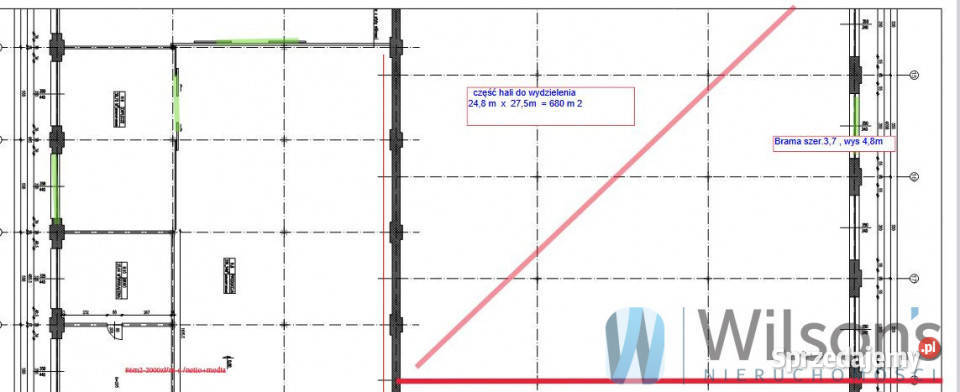 Do wynajęcia lokal 600m2 Wrocław
