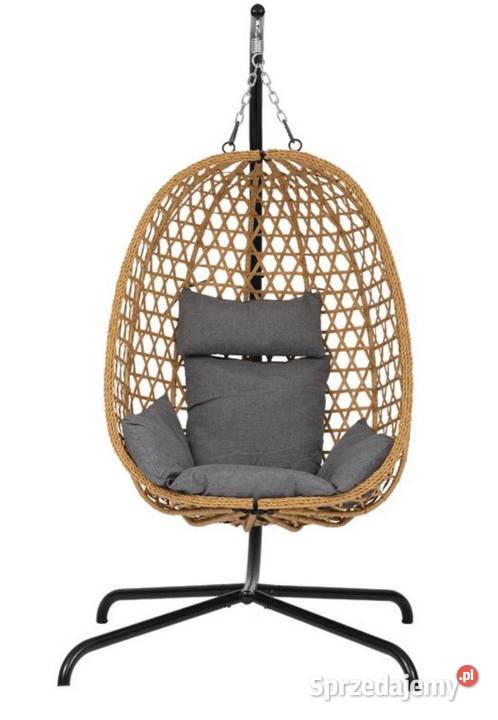 Fotel wiszący wolnostojący kokon Białystok