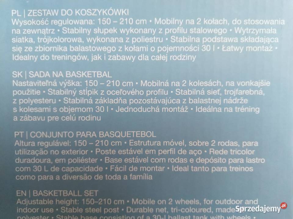 NAJTANIEJ Zestaw Do Koszykówki Mobilny Kosz Na Zabrze