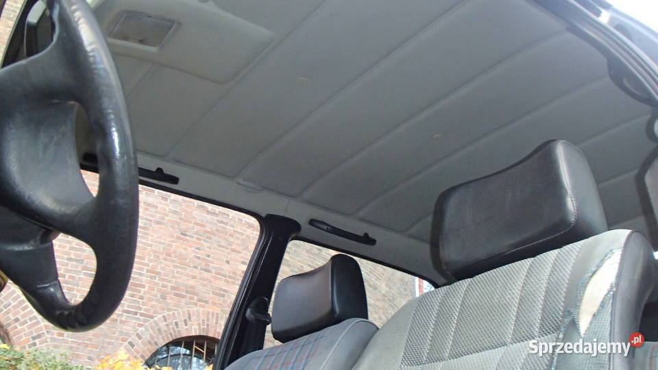 Volkswagen Golf II Boston na żółtej MK2 gaz Katowice