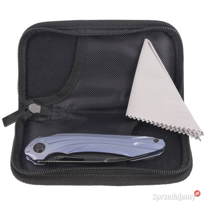 Nóż składany Bestech Wibra Blue Titanium Black Warszawa