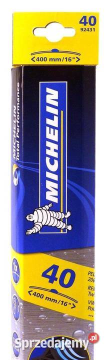 40 pióro wycieraczki Michelin z adapterami Szczerbice