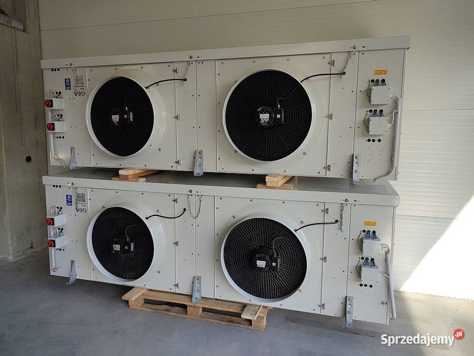 Chłodnica GEA KUBA SGBE63F62 33kW 7mm grzałki Magazynowanie Niedźwiedź