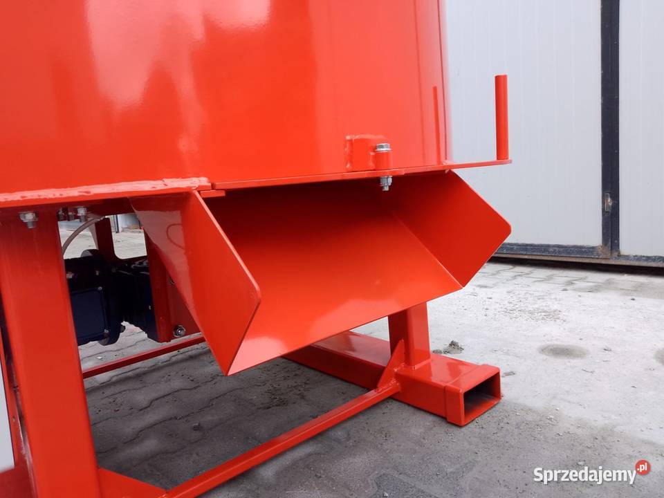 Elektryczna betoniarka planetarna 800L malowana nie