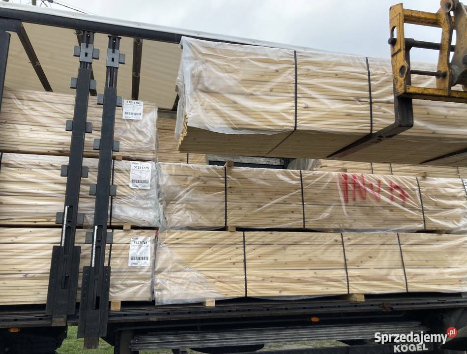 Deska tarasowa 26x144mm B 2 gatunek Sosna