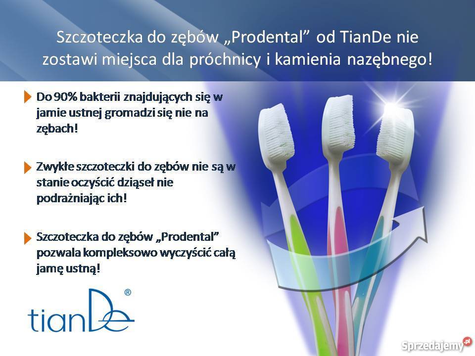 Szczoteczka do zębów Prodental TianDe Kołobrzeg