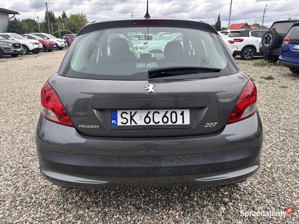 Peugeot 207 kurtyny powietrzne Paniówki
