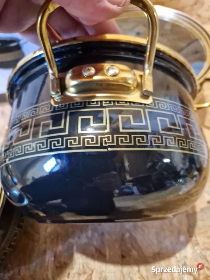 Zestaw garnków emaliowanych Masterpan MP2659 4 Głogowa