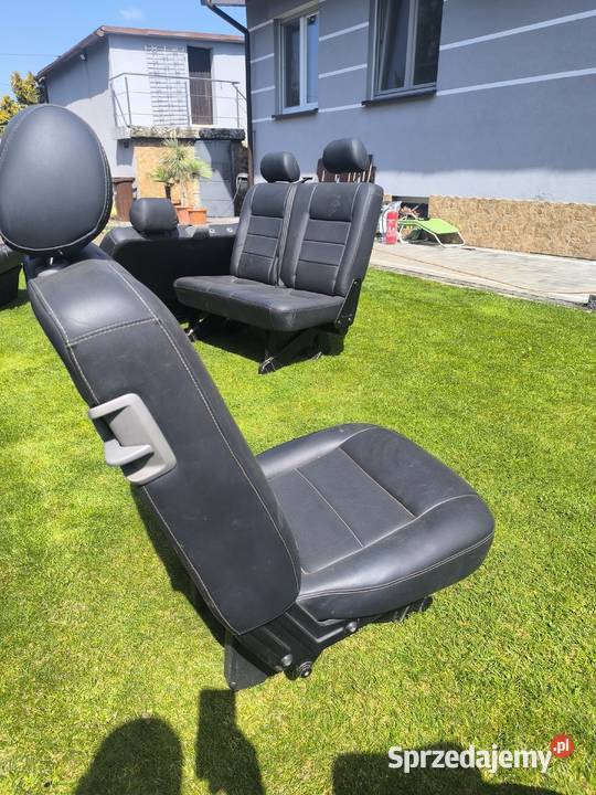siedzenia Volkswagen T5 9 osób skóra śląskie Pszczyna