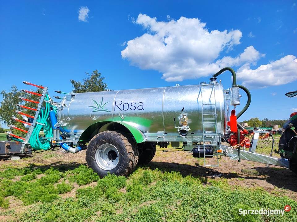 Aplikator gnojowicy płozowy stopkowy 6 m węże Goliaty