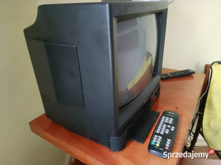 Stary przenośny telewizor Sunstar 21 Panasonic