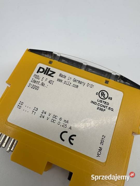 Pilz 312200 PSSu E F 4DI mazowieckie Warszawa