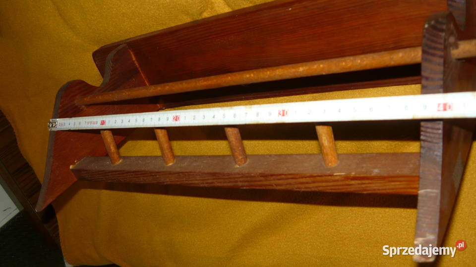 Wieszak drewniany naścienny kuchenny do Sokółka