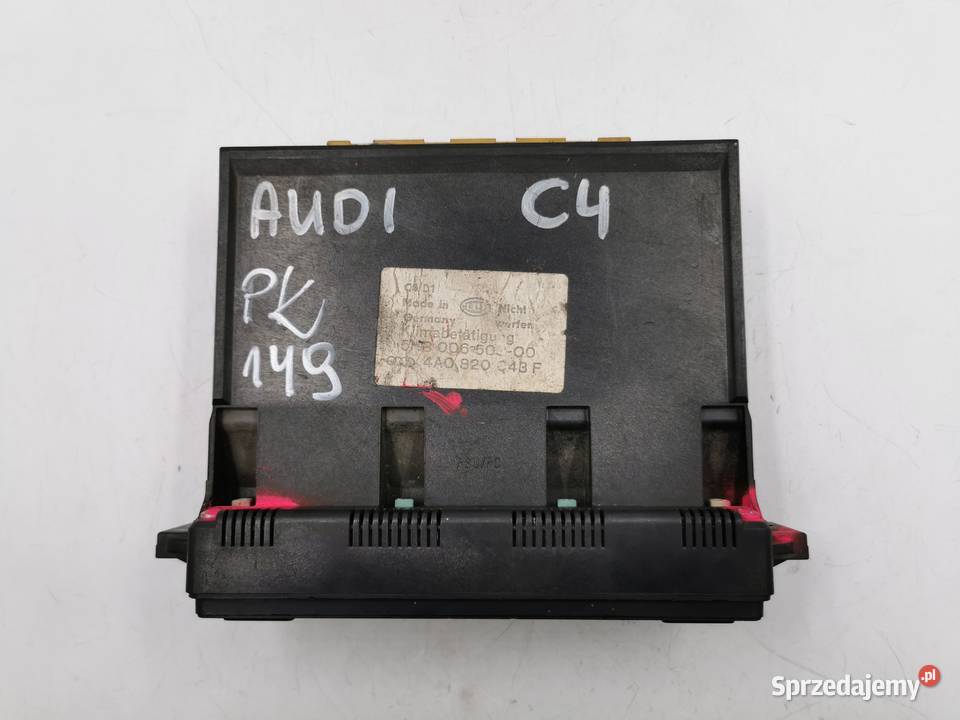 Panel Klimatyzacji Nawiewu Audi 100 C4 Wyposażenie wnętrza Wyszków