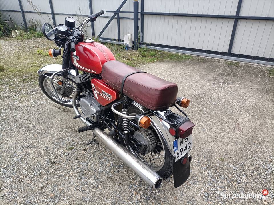 Jawa 350 zarejestrowana Padniewko