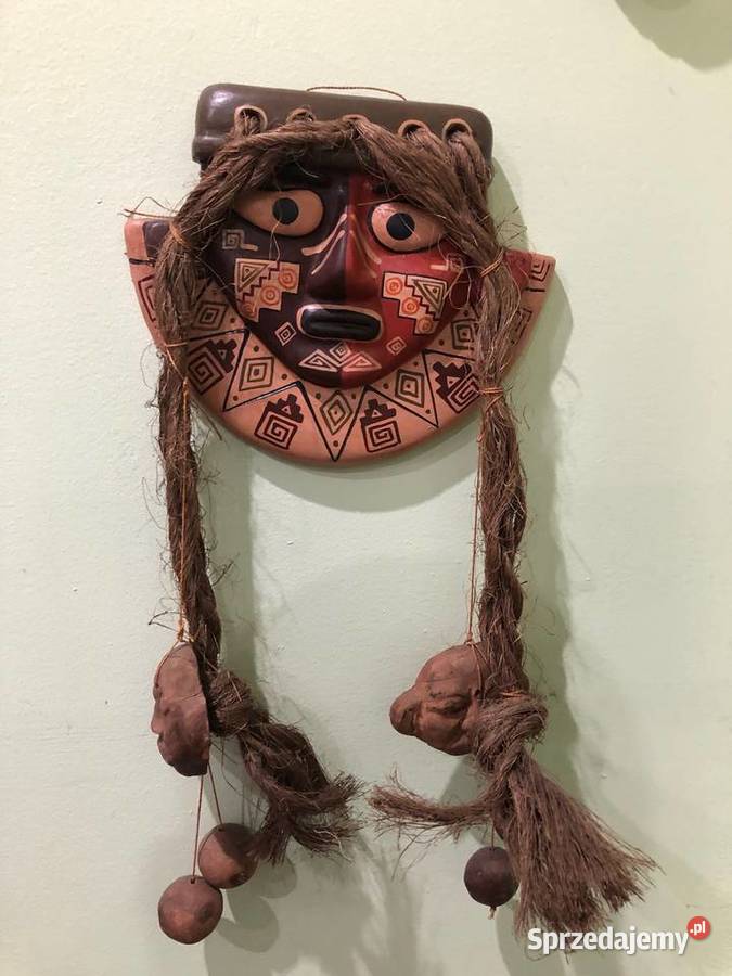 Maska etniczna plemienna Afryka Azja Bali