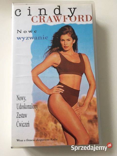 Ćwiczenia fitness Cindy Crawford VHS Kraków