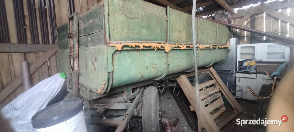 Przyczepa rolnicza nieuszkodzony Przyczepy rolnicze