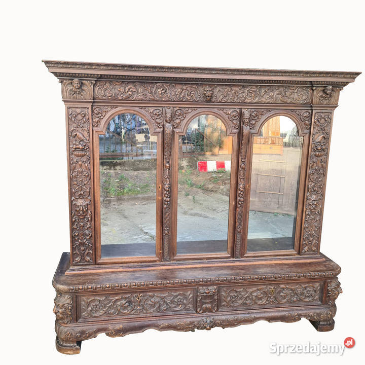 WSPANIAŁA BIBLIOTEKA NEORENESANSOWA Meble Szczecin sprzedam