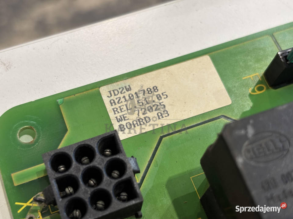 John Deere AZ101788 Płyta Elektroniczna Pozostałe wielkopolskie