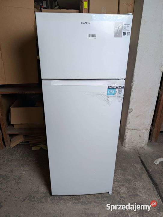 Lodówka CANDY CDG1S514EW 1428 Biała wolnostojące Rzeszów